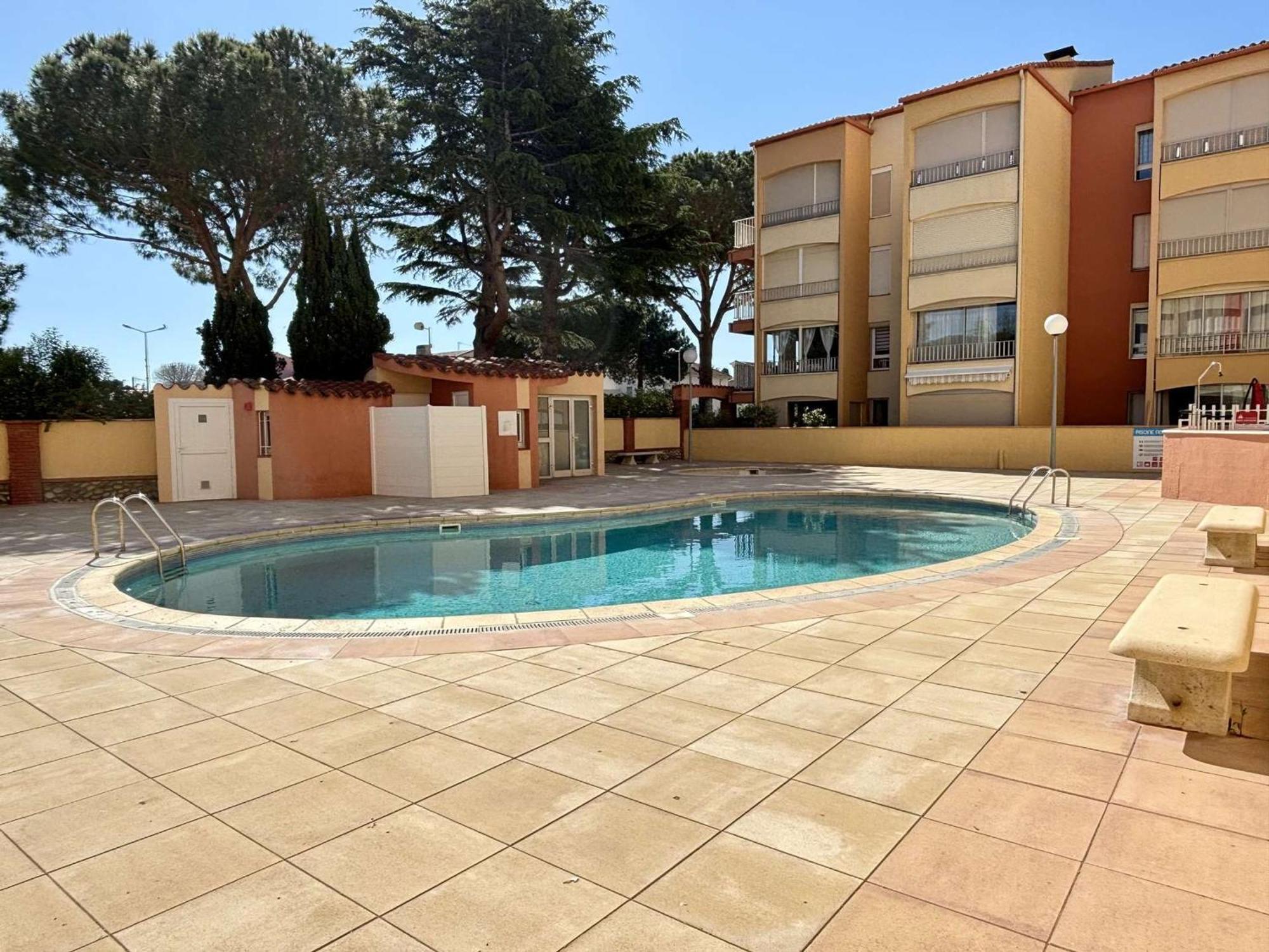 Studio/Cabine 4 Pers, Piscine, Proche Mer, Argeles-Sur-Mer - Fr-1-225-33 Kültér fotó